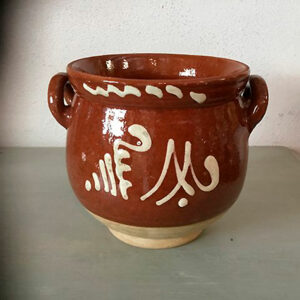 Haslev syltekrukke kohornsdekoreret