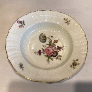 Royal Copenhagen Frijsenborg dyb tallerken #1614 - diameter 24.5 cm. - 1. sortering